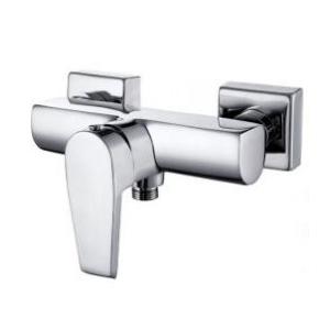 Household Wall Mounted Brass Bathroom Sink Faucets with Two hole