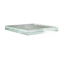 China Smooth Edge Tempered Ultra Clear Low Iron Glass Customized on sale