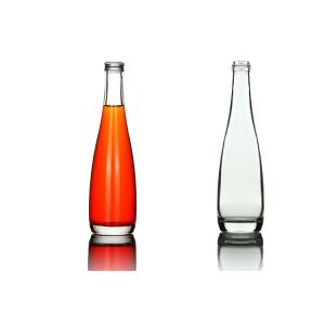 China 300ml Empty Glass Wine Bottles , Glass Beverage Bottles Unique Design supplier