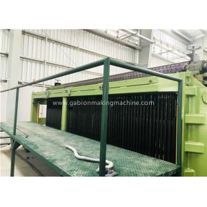 China Zinc / PVC Wire Coating Machine , Wire Mesh Fence Machine With Automatic Oil System supplier