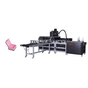 China Automatic Rigid Box Making Machine / Book - Type Box Assembly Machine supplier