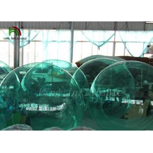 Eco-friend Green PVC Inflatable Walk On Water Ball 2m Dia Water Ball For Water Fun