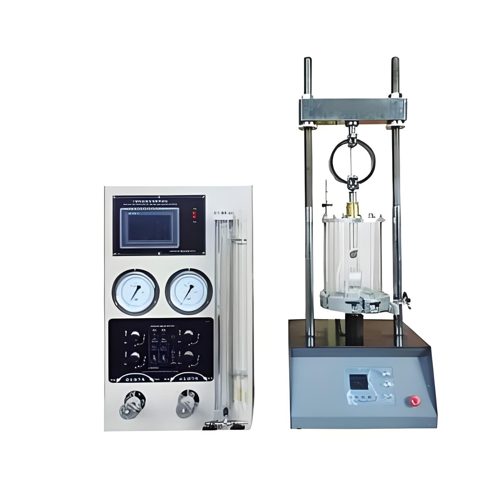 China Soil Triaxial Strength Test Unconsolidated Undrained Shear Test Apparatus wholesale