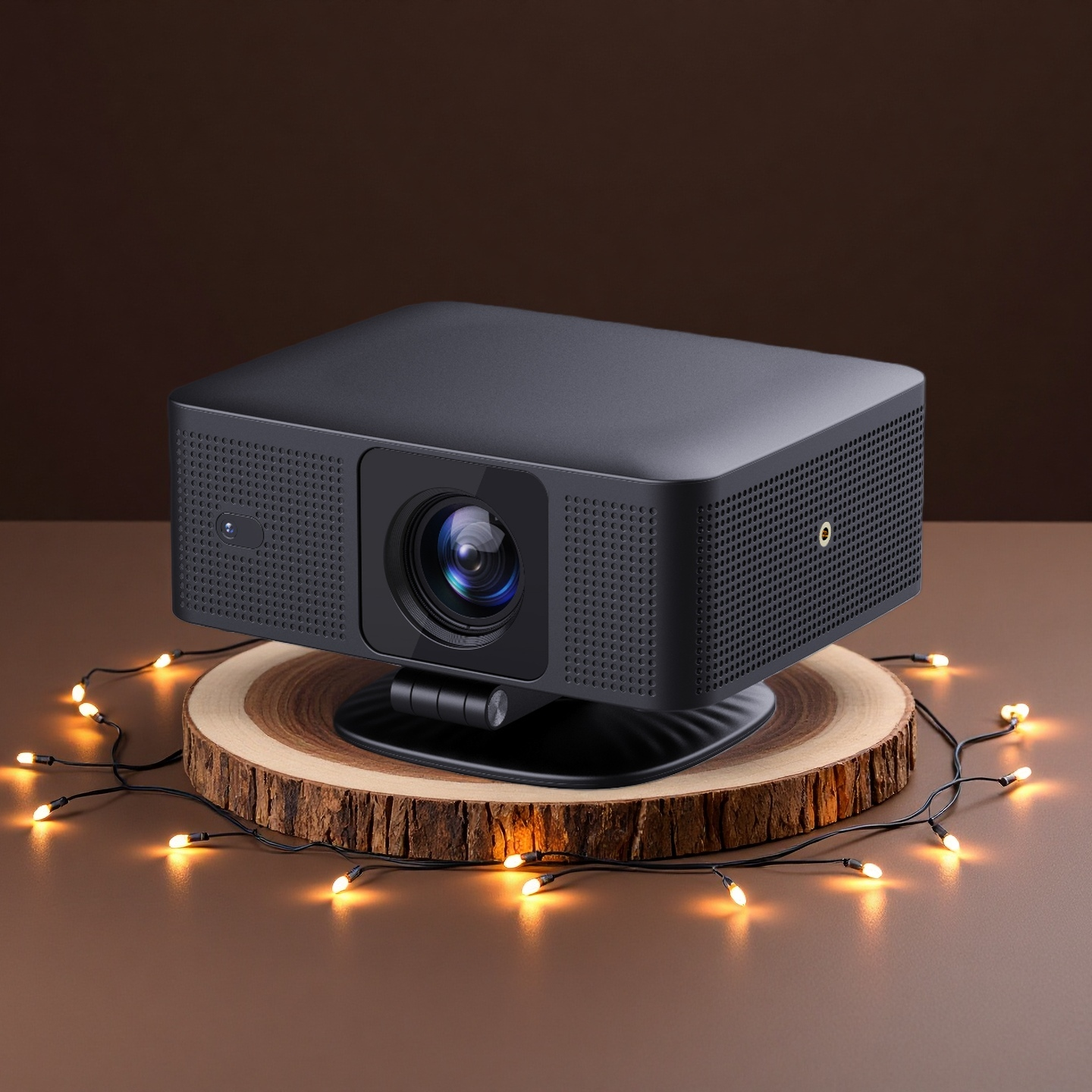 China NEW B1 Mini Flip Projector with 250~300 ANSI Lumens Brightness 180° Flip Feature and 30,000+ Hours Lamp Life for Smart Home Entertainment wholesale