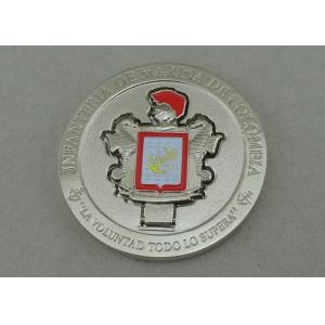 Colombia Personalized Coins For LA VOLUNTAD TODO LO SUPERA , Slipper  Piece Coin Silver Plating And Zinc Alloy