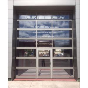 Powder Coating Sectional Aluminium Garage Doors Acoustic Insulation