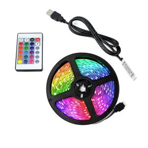LED Lights StripS USB Infrared Control RGB SMD2835 DC5V 1M 2M 3M 4M 5M Flexible Lamp Tape Diode TV Background Lighting l
