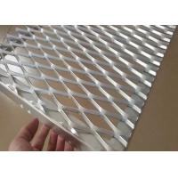 China Powder Coated Home Decoration Aluminum Expanded Metal Mesh For Building Facade on sale