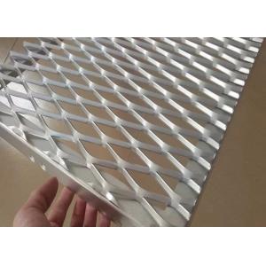 Powder Coated Home Decoration Aluminum Expanded Metal Mesh For Building Facade