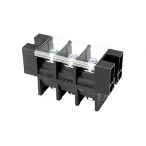 Rectifiers Black Terminal Block With Cover Protection Customized Pins