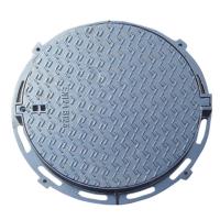 China DI-019 Ductile Iron Round Sewer Cover , EN124 B125 Round Composite Manhole Cover on sale