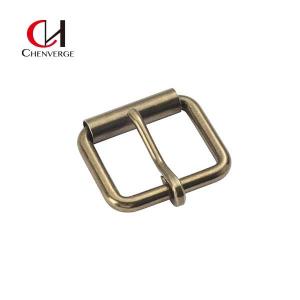 China Square Brass Roller Belt Buckles Thickness 6mm Erosion Resistant supplier