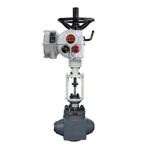 Chinese Electric Control Valve With ROTORK IQ2 IQ3 Electric Valve Actuator