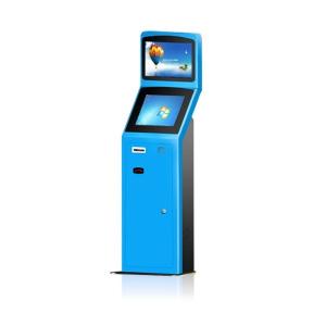 China Dual Screens Self Payment Machine With 19 Inch Advertising Display wholesale