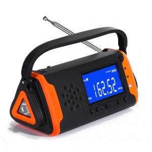 SOS Alarm Waterproof Emergency Radio , Portable Digital DAB Radio