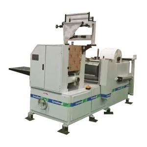 China Automatic Counting Tall Fold Embossed Napkin Paper Napkin Machine 410x285mm supplier