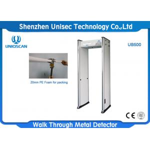China Detector de metales infrarrojo del marco de puerta de la alarma de los sonidos del diseño para la comprobación de la seguridad supplier