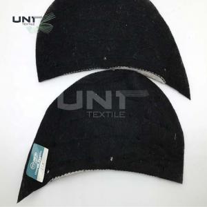 Men"s Wear Foam Sewing Shoulder Pads Black For Apparel Industry