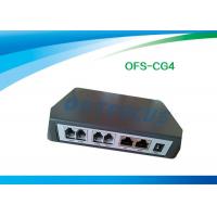 China RJ45 2 Port Gsm Gateway Voip Device Black 2FXS+2FXO SIP PSTN failover Busy Tone Detection on sale