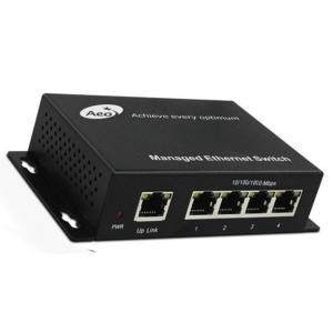 4 Port Gigabit Ethernet Network Switch  IPC Extender 250m VLAN CBIT Support