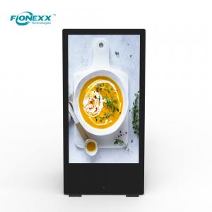 China Metal frame Battery Powered Digital Signage 49inch  2000cd/m2 supplier