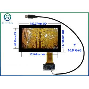 China USB 7 Capacitive Touch Screen , ITO Glass Cover Lens Multi-Touch Panel For Intelligent Appliances supplier