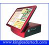 China All In One Red POS / Cash Register Touch Terminal For Dining And Pizzeria wholesale