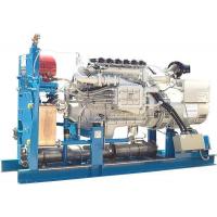 China 60Hz 127V 3 Phase Biogas Generator Set , Biomass Gas Generator Silent / Open Design on sale