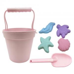 China Children'S Summer Silicone Beach Toy Sandbox Set Bucket Set supplier