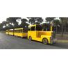 China Metal Structure Mini Trackless Train 62 Seats For Amusement Park Diesel Powered wholesale