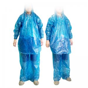 Protect Yourself from Rain on Your Motorcycle with This Disposable Raincoat Set