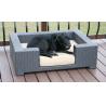 China Patio Resin Wicker Pet Bed , UV Resistant PE Rattan Pet Sofa wholesale