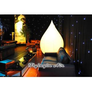 China Inflatable Light Cone with Light for Party and Wedding Night Decoration supplier