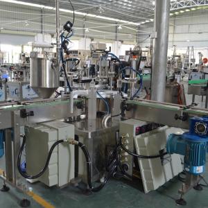 Automatic Liquid Filling Machine for Commodity Glass Bottle Capping and Filling Line