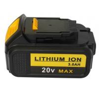 China Portable Dcb180 Dewalt Power Tool Battery 20V 3000mAh For Cordless Drill on sale