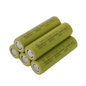 China MSDS 3.6V 2200 Mah Lithium Battery 18650 Rechargeable Cells For Balance Bikes supplier