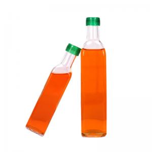 Portable Kitchen Storage Bottle , Sealed Cap Small Glass Bottles For Olive Oil