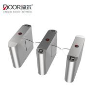 China IC Card Reader Flap Gate Barrier 0.2S Reacting Access Control Turnstile on sale
