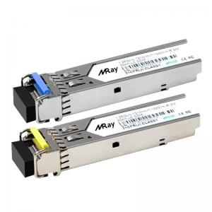 1000Base BX SFP Transceiver Modules , Sfp 1.25 G 1310nm 20km