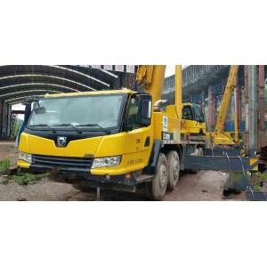 50 Ton Used Truck Crane XCMG QY50KA 40L Oil Consumption Per 100km