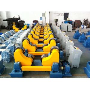 China Control Cabinet Separately, 10T / 20T Self Adjustment Tank Pipe Welding Rotator supplier