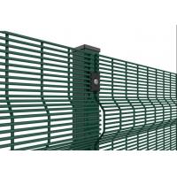 China 4.0mm Green 4x4 Welded Wire Mesh Fence Hot Dip Galvanized on sale