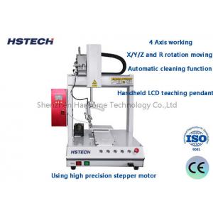 Multi-Directionally Adjusted 4 Axis Automatic Soldering Machine With Rotation HS-S331R