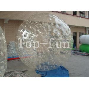 China Outdoor Clear Inflatable Zorbing Ball / Big Glass Balls With 1 Year Warranty supplier