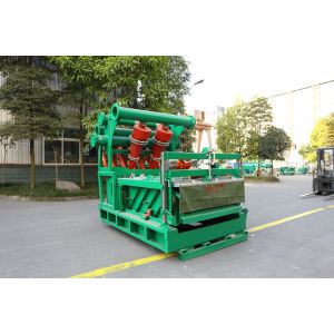 China QJ Series Mud Cleaner 0.3MPa Linear Vibration Drilling Mud Cleaning System wholesale