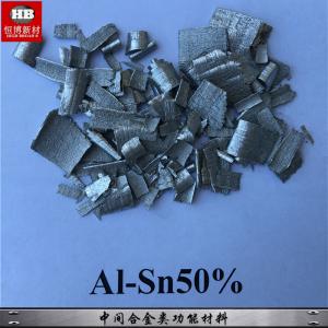 China AlSn 50% Content Aluminium Master Alloy For Increase Strength , Ductility wholesale