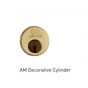 Rubbed Bronze Brass Mortise Cylinder , Door Hardware Cylinder