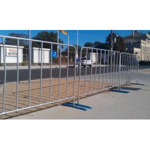 Metal Galvanized Temporary Crowd Control Fencing For Bridge