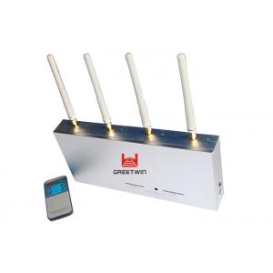China Indoor Cell Phone Jammer GPS Signal Jammer Desktop with Remote Control supplier