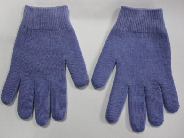Youth Gel Moisturizing Gloves Spa Gel Filled Blue Cotton Gloves For Moisturizing